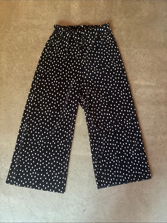 ASOS Pants - ASOS pleated polka dot pants